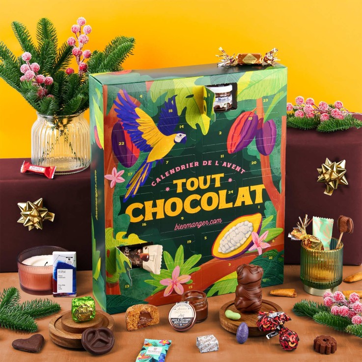 Calendrier de l'avent Tout Chocolat - Le calendrier gourmand