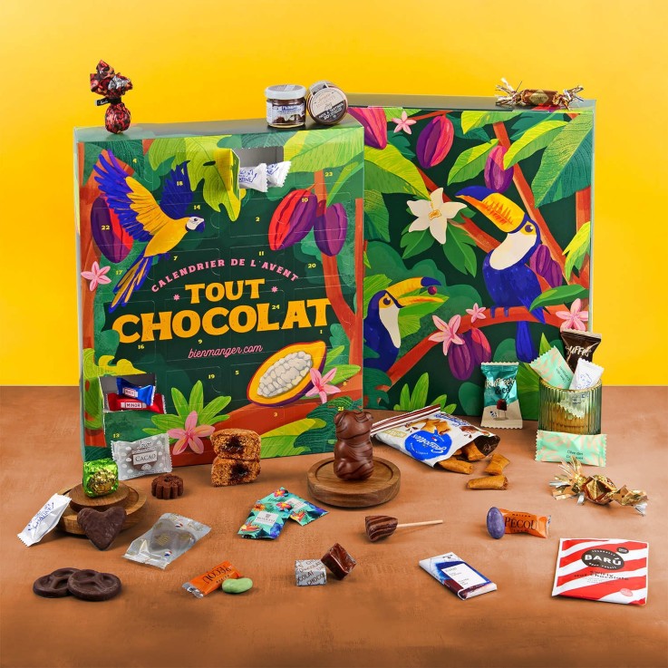 Calendrier de l'avent Tout Chocolat - Le calendrier gourmand