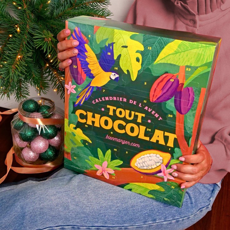 Calendrier de l'avent Tout Chocolat - Le calendrier gourmand
