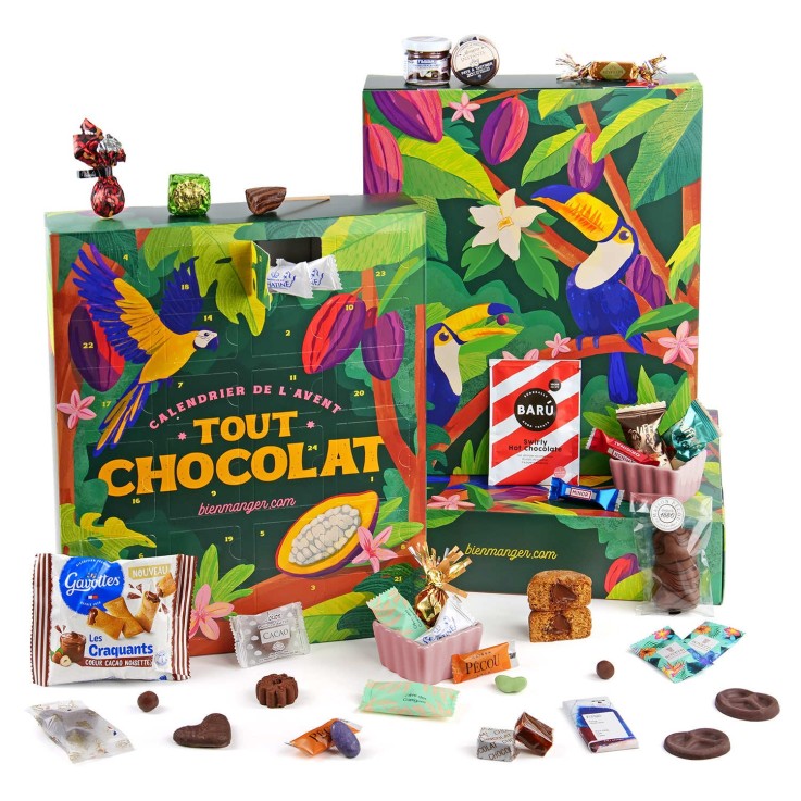Calendrier de l'avent Tout Chocolat - Le calendrier gourmand