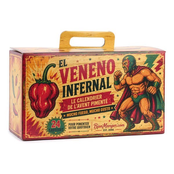 Calendrier de l'avent Tout en Piment - Le calendrier gourmand
