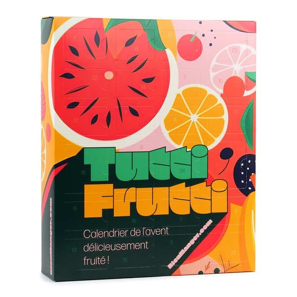 Calendrier de l'avent gourmand Tutti Frutti - Le calendrier gourmand