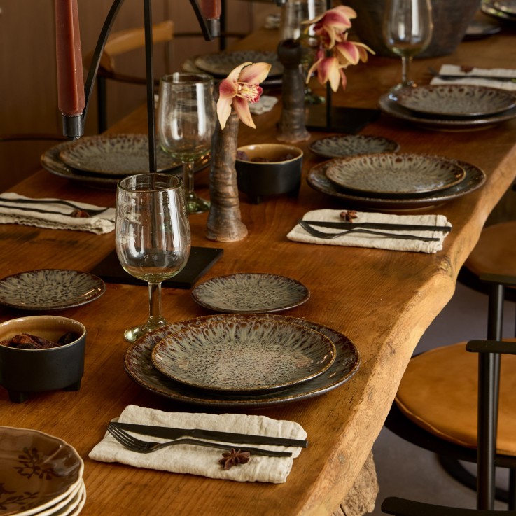 Assiette à Apéritif Roda en grès
