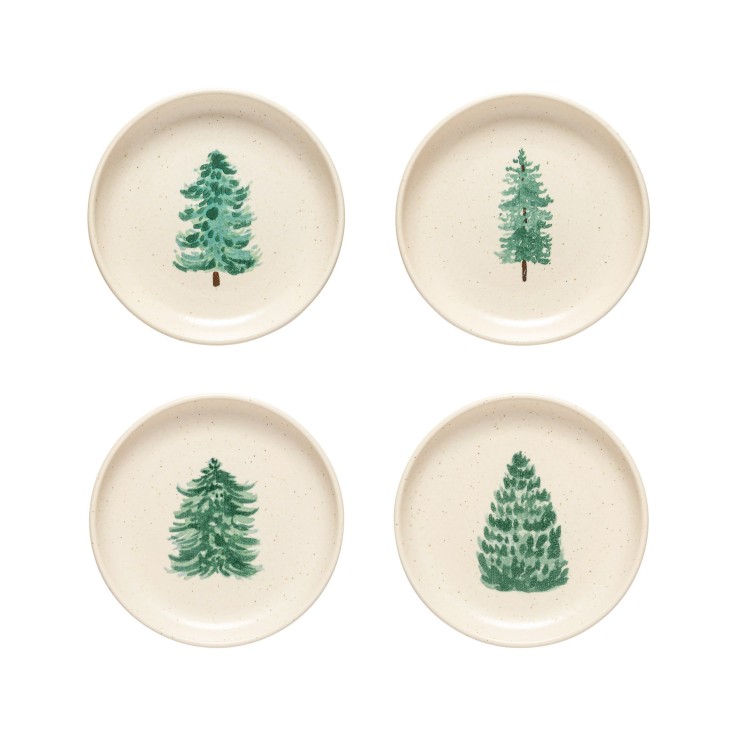 Set 4 Assiettes Apéritifs Pacifica Casafina en grès