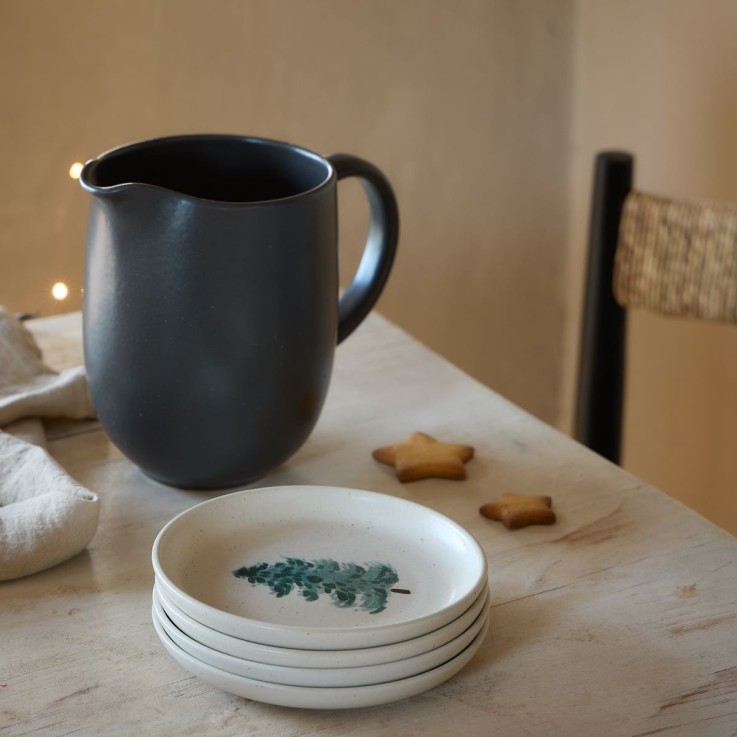 Set 4 Assiettes Apéritifs Pacifica Casafina en grès