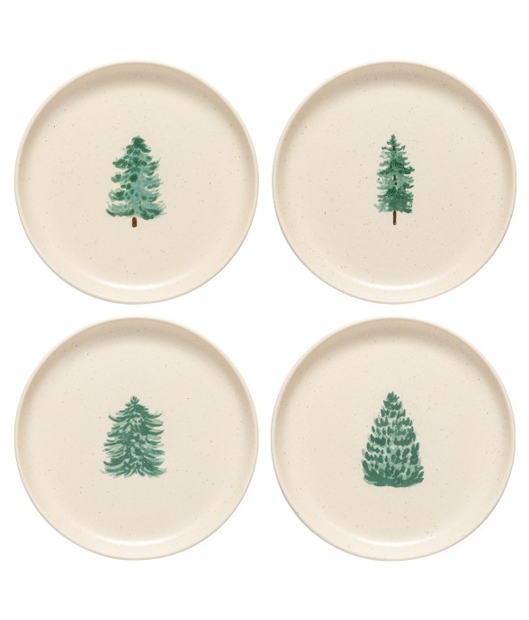 Set 4 Assiettes à...