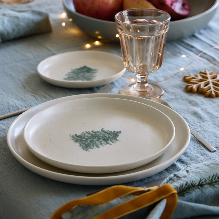 Set 4 Assiettes à Salade/Dessert Pacifica Casafina en grès