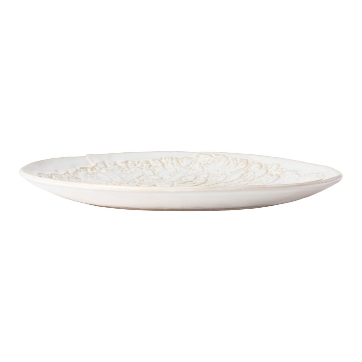 Assiette de Présentatio/Plat Silvina en grès