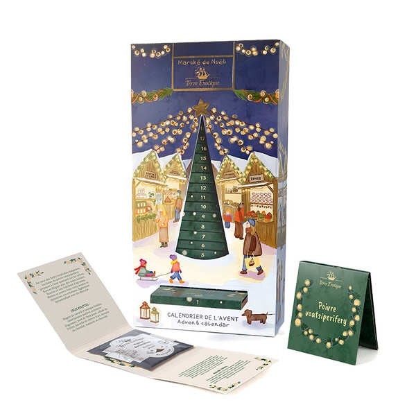 Calendrier de l'Avent Épices Terre Exotique