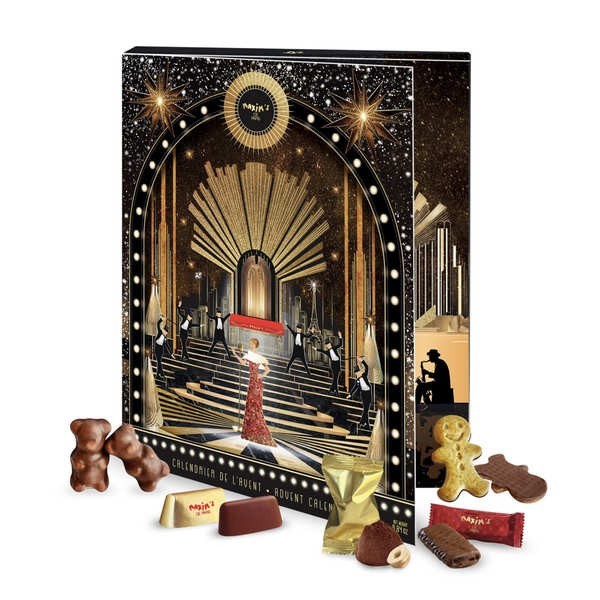 Calendrier de l'Avent 24 Chocolats et Gourmandises Maxim's