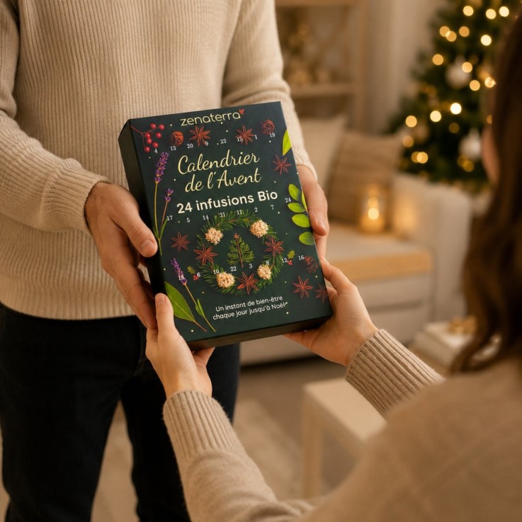 Lot de 2 Calendriers de l’Avent à 24 infusions Biologiques