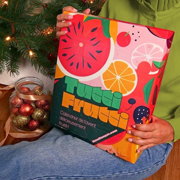 Calendrier de l'avent gourmand Tutti Frutti - Le calendrier gourmand