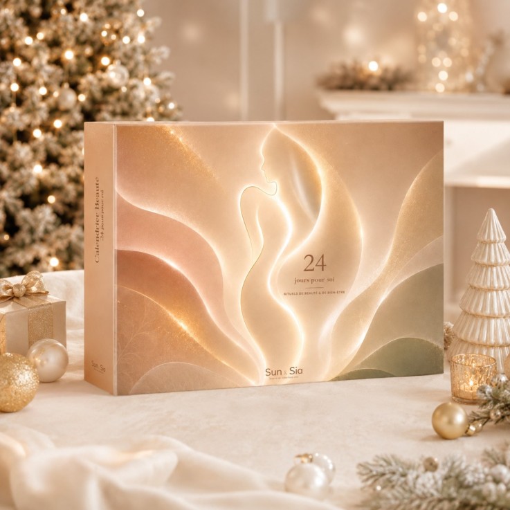 Calendrier de l’Avent Beauté - 24 accessoires de soin, cheveux et maquillage