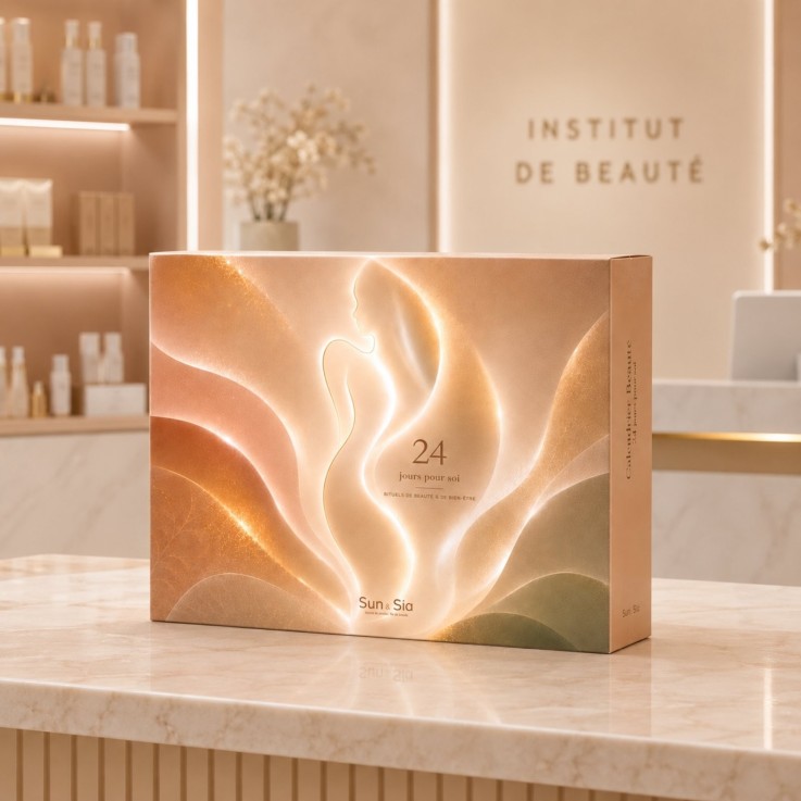 Calendrier de l’Avent Beauté - 24 accessoires de soin, cheveux et maquillage