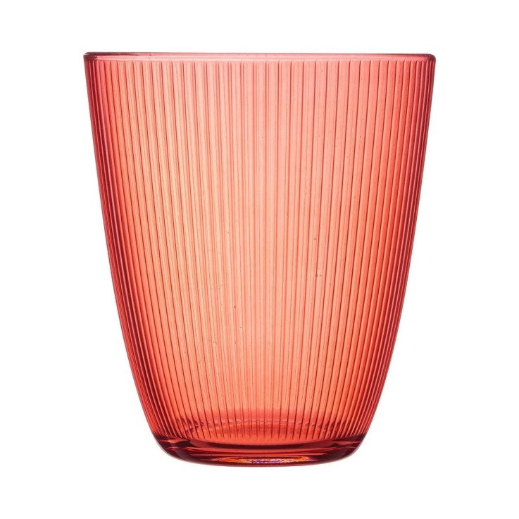 Verre à eau orange 31cl CONCEPTO STRIPY (lot de 6)