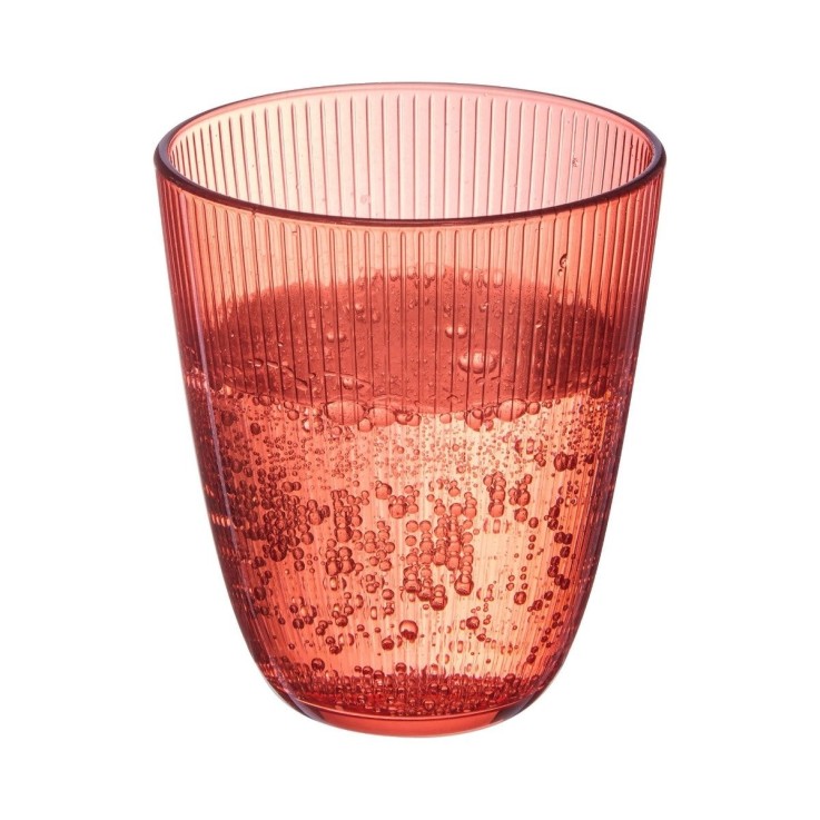 Verre à eau orange 31cl CONCEPTO STRIPY (lot de 6)