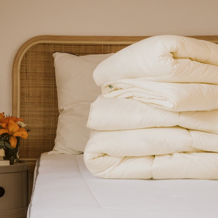 Couette Adulte Maui Enveloppe Coton Bio 4 saisons