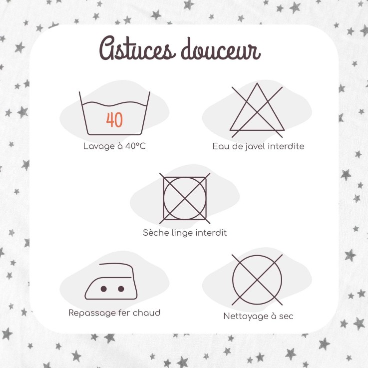 Drap housse pour bébé Jersey