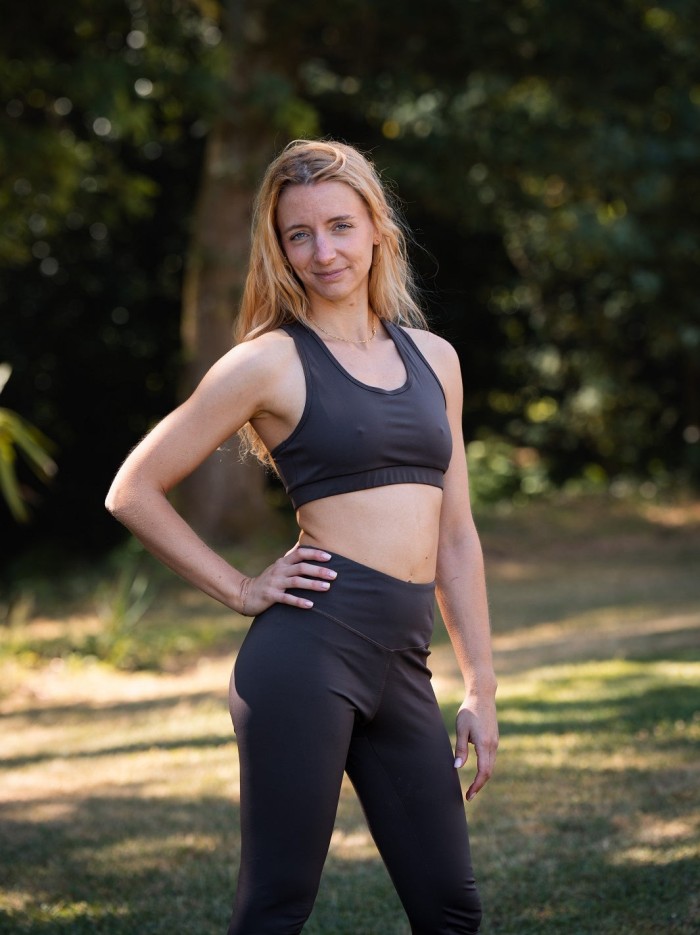 Legging Yoga Colibri Flow Court Moka (moins 1,70m) Fibres Recyclées