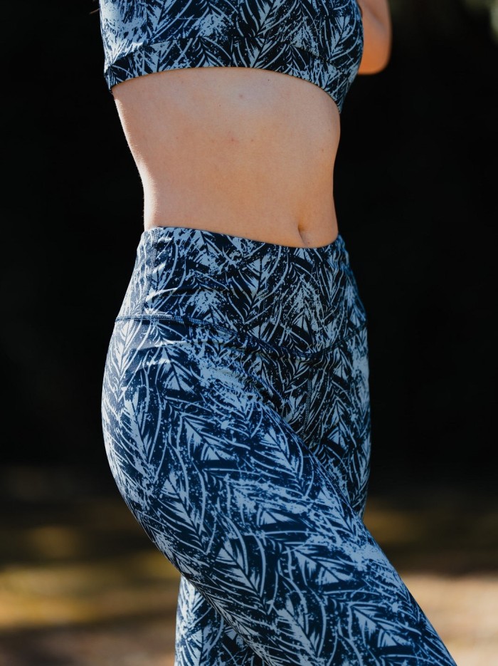 Legging Yoga Colibri Flow Long Sillage (plus 1,70m) Fibres Recyclées