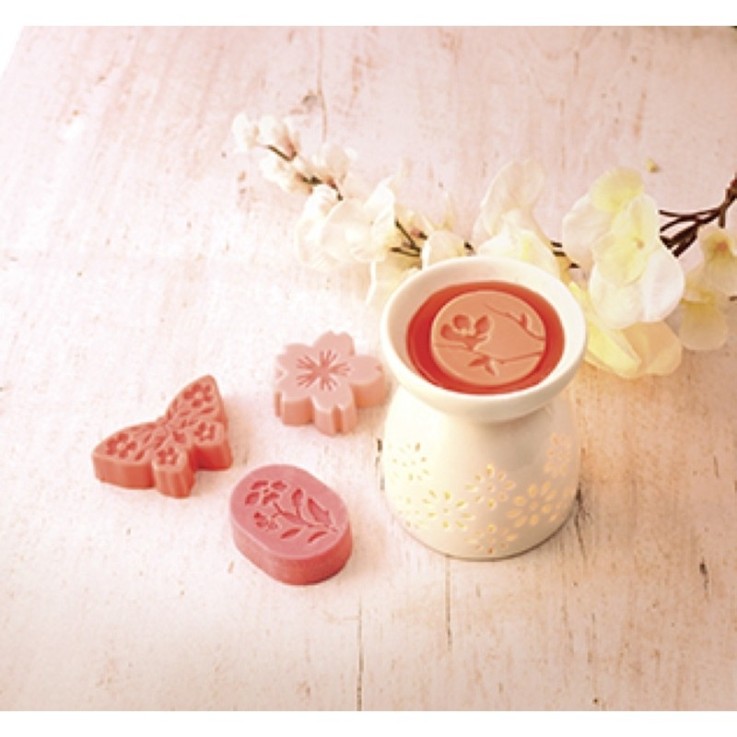 MOULE 4 FONDANTS A BOUGIE PRINTEMPS