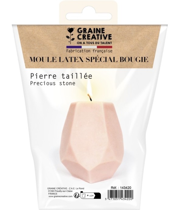 Moule à bougie en latex...