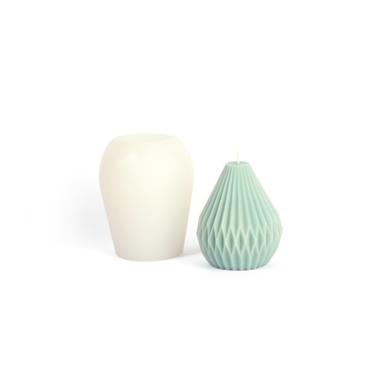 MOULE BOUGIE SILICONE -GOUTTE ORIGAMI