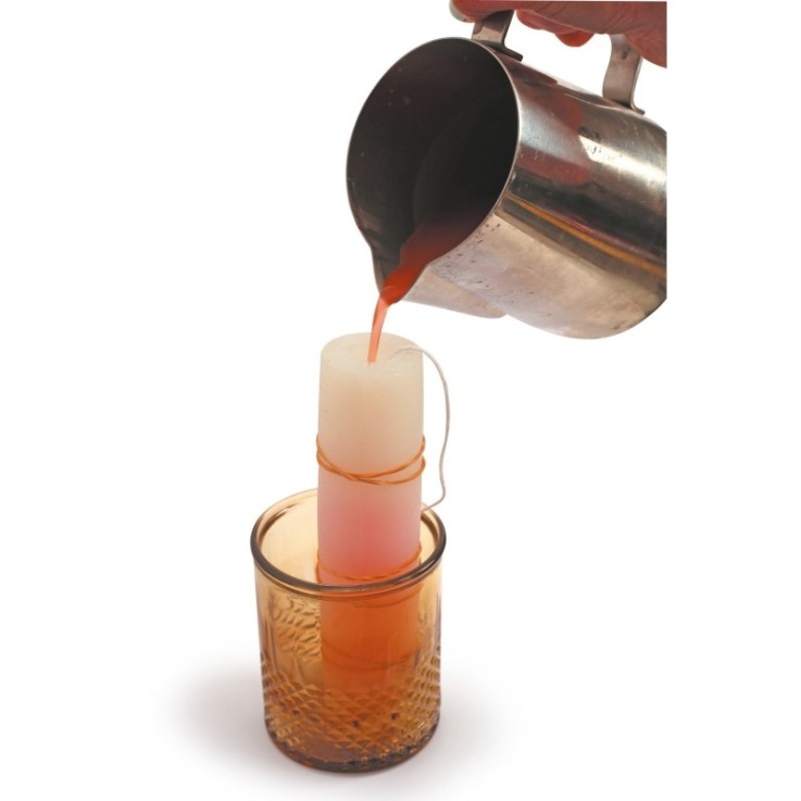 MOULE BOUGIE SILICONE - TORSADE
