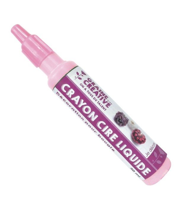 CRAYON POUR BOUGIE 30ML ROSE