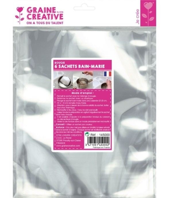 Sachets pour bainmarie 6...