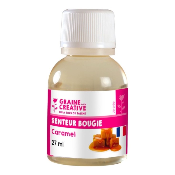 Parfum à bougie 27 ml Caramel beurre salé