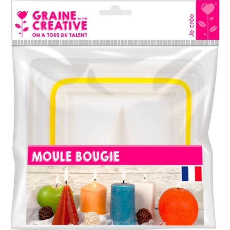 Moule à bougie Cône H 80 mm