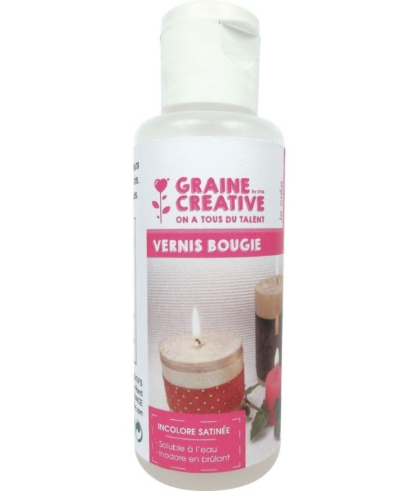 Vernis pour bougies effet...