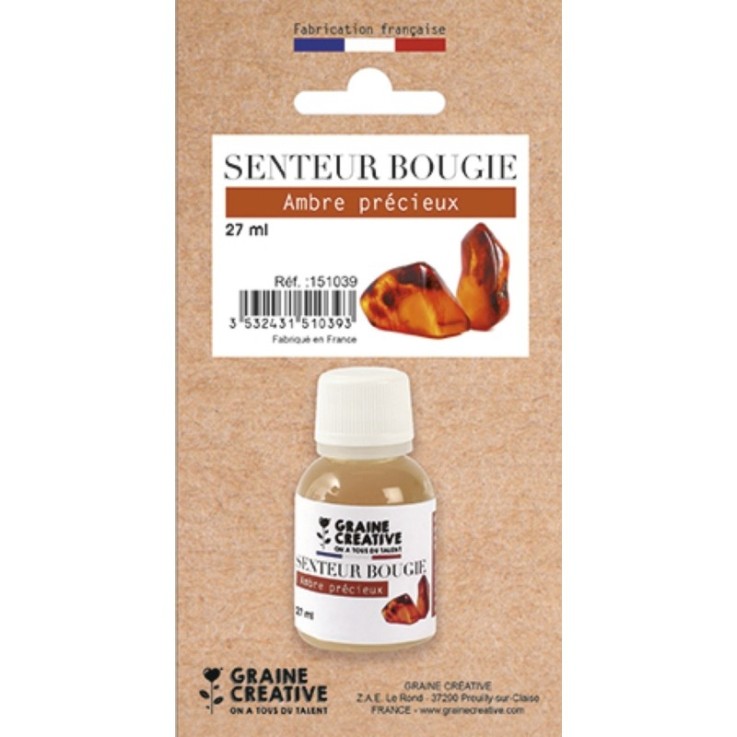 SKIN SENTEUR BOUGIE AMBRE PRECIEUX