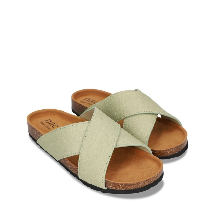 SAMUI Sandales Vegan Vertes