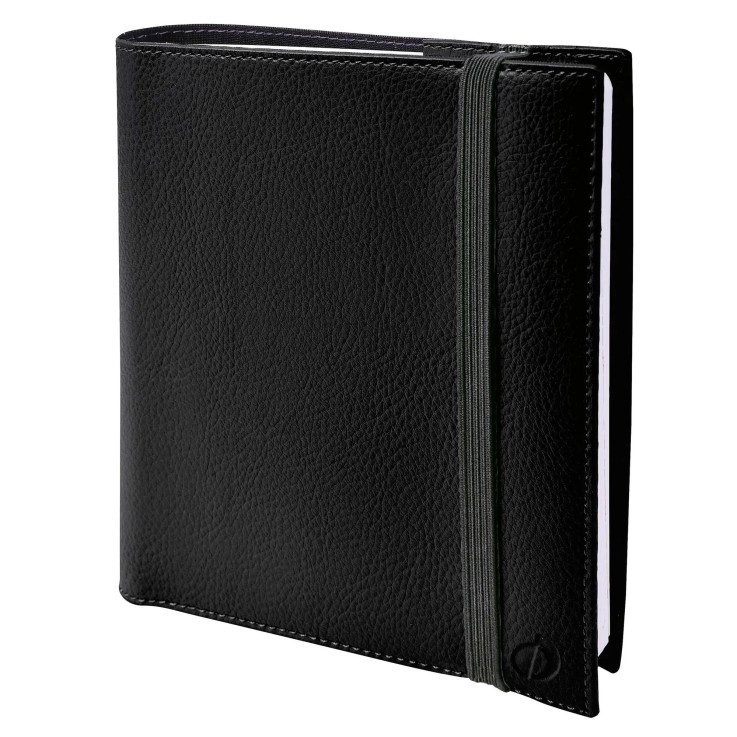 Agenda Spiralé 2027 - Time & Life Medium - Semainier Planning - Noir - 16x16cm