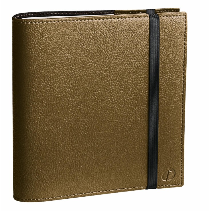 Agenda Spiralé 2027 - Time & Life Medium - Semainier Planning - Vert - 16x16cm