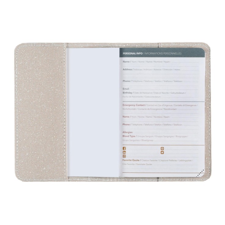 Agenda 2027 - Affaires Color - Semainier Planning - Ella Beige - 10x15cm