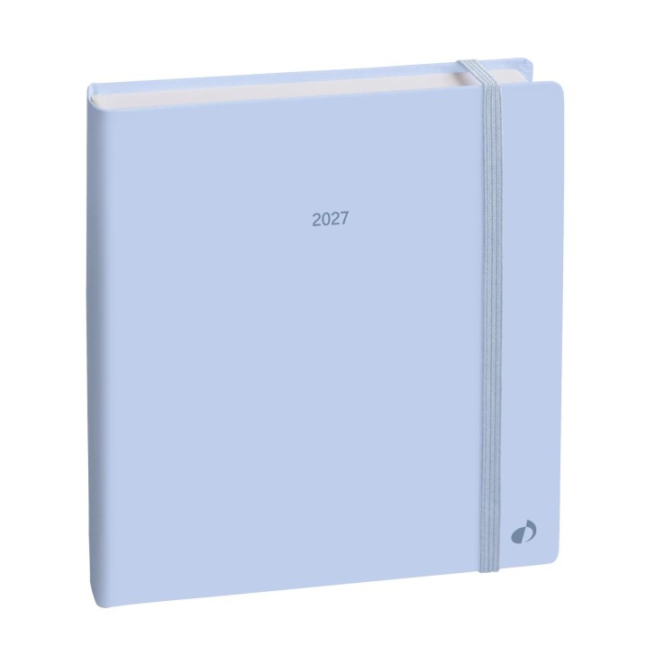 Agenda 2027 - Exécutif Color - Semainier Planning - Pastel Bleu clair - 16x16cm