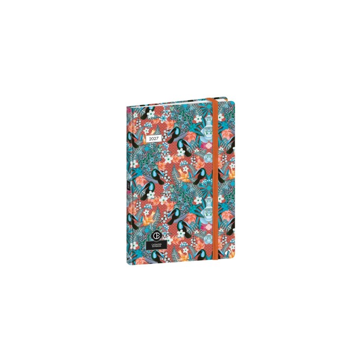Agenda 2027 - Ministre - Semainier Planning - Catalina Estrada Multicolore - 16x24cm