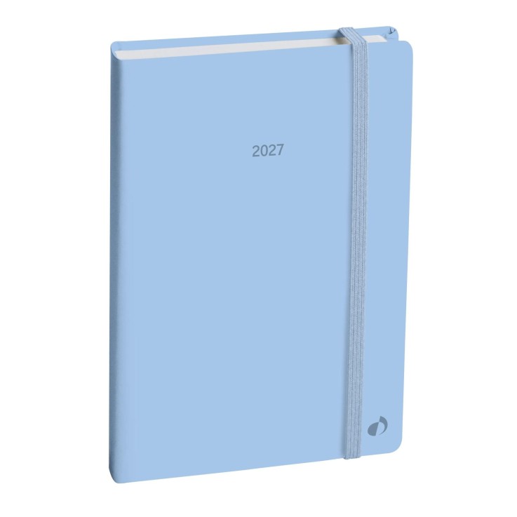Agenda 2027 - Affaires Color - Semainier Planning - Pastel Bleu clair - 10x15cm