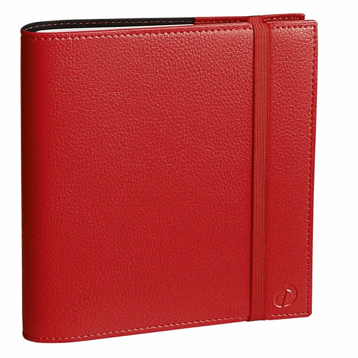 Agenda Spiralé 2027 - Time & Life Medium - Semainier Planning - Rouge - 16x16cm