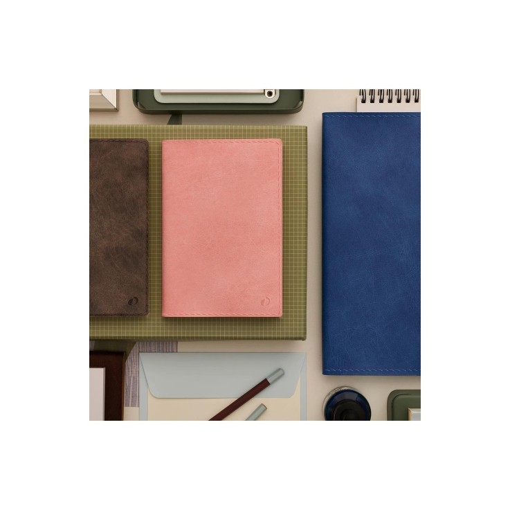 Agenda 2027 - Exécutif - Semainier Planning - Bergame Rose clair - 16x16cm