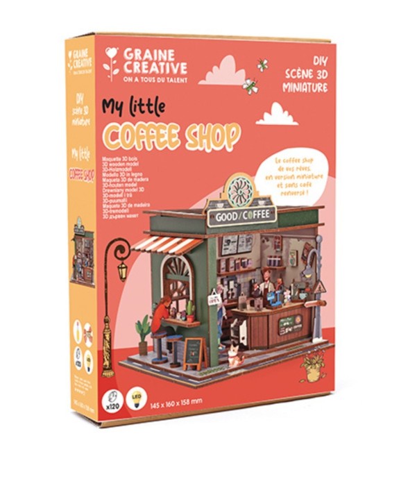 Maquette en bois miniature...