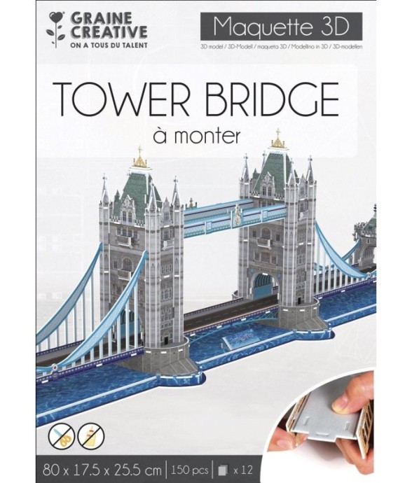 Maquette 3D Tower Bridge -...