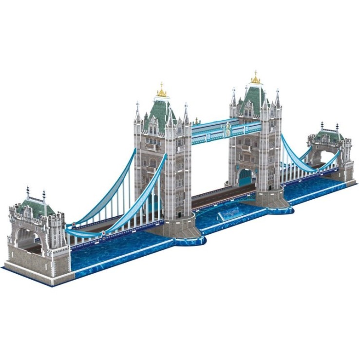 Maquette 3D Tower Bridge - 80 x 17,5 x 25,5 cm