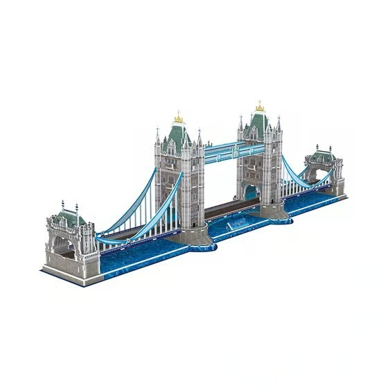Maquette 3D Tower Bridge - 80 x 17,5 x 25,5 cm