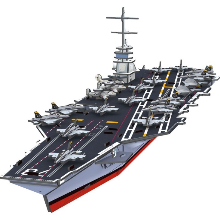 Puzzle 3D maquette Porte-avion