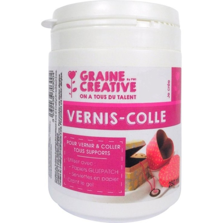 Vernis-colle brillant 250 ml
