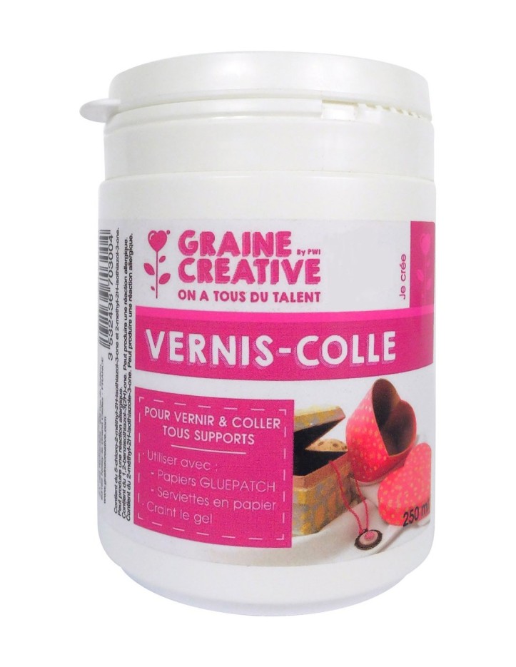 Vernis-colle brillant 250 ml